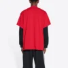 Balenciaga x adidas Oversized-T-paidat ”Red” 712398TNVA66278