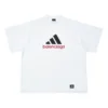 Balenciaga x adidas Oversized-T-paidat ”White” 731769TNVA69065