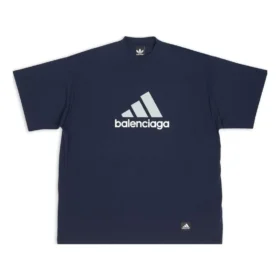 Balenciaga x adidas Oversized-T-paita ”Navy” 731769TNVA64356 Balenciaga x adidas Oversized-T-paita ”Navy” 731769TNVA64356