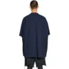 Balenciaga x adidas Oversized-T-paita ”Navy” 731769TNVA64356