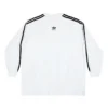 Balenciaga x adidas pitkähihainen T-paita, oversized-malli ”White” 728789TNVA61156