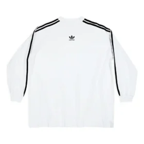 Balenciaga x adidas pitkähihainen T-paita, oversized-malli ”White” 728789TNVA61156 Balenciaga x adidas pitkähihainen T-paita, oversized-malli ”White” 728789TNVA61156