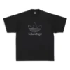Balenciaga x adidas Trefoil -T-paidat ”Black White” 723976TNVN81070
