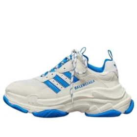 Balenciaga x adidas Triple S -tennari ”White Blue” IF0167