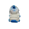 Balenciaga x adidas Triple S -tennari ”White Blue” IF0167