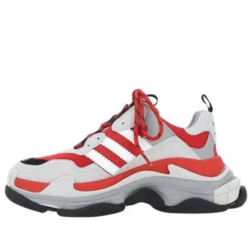 Balenciaga x adidas Triple S -tennarit ”White Grey Red” 712821W2ZB46121 Balenciaga x adidas Triple S -tennarit ”White Grey Red” 712821W2ZB46121