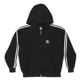 Balenciaga x adidas vetoketjullinen huppari ”Black White” 723754TNVN28482 Balenciaga x adidas vetoketjullinen huppari ”Black White” 723754TNVN28482
