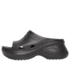 Balenciaga x Crocs Pool Slide -sandaalit ”Black” 677389W1S8E1000