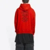 Balenciaga x FORTNITE -huppari, medium-mitoitus ”Red” 600583TLVO46506