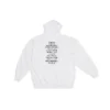 Balenciaga x FORTNITE -huppari, medium-mitoitus, ”White” 600583TLVO49040