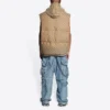 Balenciaga x Gucci The Hacker Project Hacker Cocoon Puffer Gilet -liivi ”Beige” 681884TLO539585