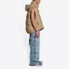 Balenciaga x Gucci The Hacker Project Hacker Cocoon Puffer Gilet -liivi ”Beige” 681884TLO539585