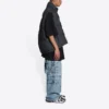 Balenciaga x Gucci The Hacker Project Hacker Cocoon Puffer Gilet -liivi ”Black” 681884TLO531269