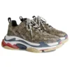 Balenciaga x Gucci Triple S -tennarit ”The Hacker Project Beige” 681066-ULZ10-9795
