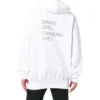 Balenciaga x Maailman elintarvikeohjelman hupparit ”White Black” 541870TCV343307