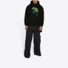 Balenciaga x Marvel Hulk -hupparit, medium-mitoitus, ”Black” 600583TLV581000