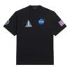 Balenciaga x NASA Crossover Space Retro -lyhythihainen T-paita ”Black” 651795TKVD71070
