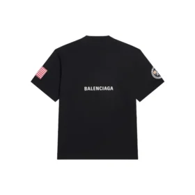 Balenciaga x NASA Crossover Space Retro -lyhythihainen T-paita ”Black” 651795TKVD71070 Balenciaga x NASA Crossover Space Retro -lyhythihainen T-paita ”Black” 651795TKVD71070