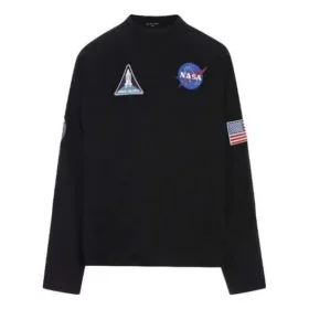 Balenciaga x NASA Space Multi-Patch -huppari ”Black” 662496TKVD71070 Balenciaga x NASA Space Multi-Patch -huppari ”Black” 662496TKVD71070