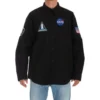 Balenciaga x NASA Space Multi-Patch -paita ”Black” 663076TYB181000