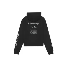 Balenciaga x PlayStation Unisex FW21 -painatus, musta 657034TKVF41070 Balenciaga x PlayStation Unisex FW21 -painatus, musta 657034TKVF41070