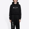 Balenciaga x PlayStation Unisex FW21 -painatus, musta 657034TKVF41070