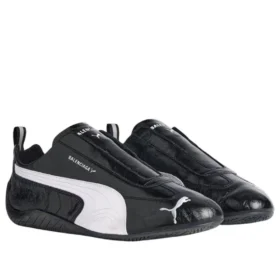 Balenciaga x Puma Speedcat -nahkakengät ”Black White” 847148WSDSB1090 Balenciaga x Puma Speedcat -nahkakengät ”Black White” 847148WSDSB1090