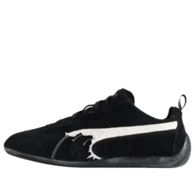 Balenciaga x Puma Speedcat Suede ”Distressed Black White” 847146WSDSD1090 Balenciaga x Puma Speedcat Suede ”Distressed Black White” 847146WSDSD1090