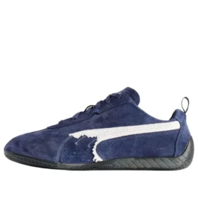 Balenciaga x Puma Speedcat Suede ”Distressed Navy White” 847146WSDSD4191 Balenciaga x Puma Speedcat Suede ”Distressed Navy White” 847146WSDSD4191