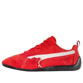Balenciaga x Puma Speedcat Suede ”Distressed Red White” 847146WSDSD6910 Balenciaga x Puma Speedcat Suede ”Distressed Red White” 847146WSDSD6910