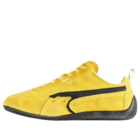 Balenciaga x Puma Speedcat Suede ”Distressed Yellow Black” 847146WSDSD7010 Balenciaga x Puma Speedcat Suede ”Distressed Yellow Black” 847146WSDSD7010