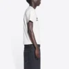 Balenciaga x RuPaul -yhteistyömalli, FW21, kirjainpainatus, pyöreä kaulus, miesten, valkoinen 670943TLV579057