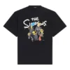 Balenciaga x THE SIMPSONS Oversized-puuvillainen T-paita ”Black” 676589TLVG71000