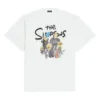Balenciaga x THE SIMPSONS Oversized-puuvillainen T-paita ”White” 676589TLVG70901