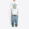 Balenciaga x THE SIMPSONS Oversized-puuvillainen T-paita ”White” 676589TLVG70901