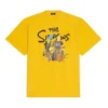 Balenciaga x THE SIMPSONS Oversized-puuvillainen T-paita ”Yellow” 676589TLVG77200
