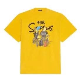 Balenciaga x THE SIMPSONS Oversized-puuvillainen T-paita ”Yellow” 676589TLVG77200 Balenciaga x THE SIMPSONS Oversized-puuvillainen T-paita ”Yellow” 676589TLVG77200