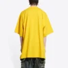 Balenciaga x THE SIMPSONS Oversized-puuvillainen T-paita ”Yellow” 676589TLVG77200