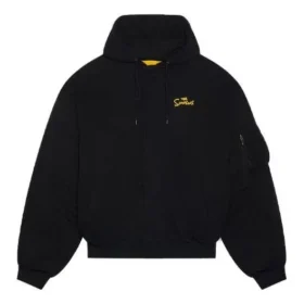 Balenciaga x The Simpsons -topattu bomber-huppari ”Black” 657115TLVG71000