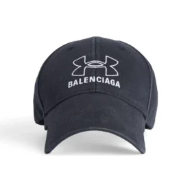 Balenciaga x Under Armour -lippalakki ”Black White” 807145410B21160