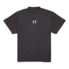 Balenciaga x Under Armour -T-paidat, Oversized-malli, ”Black White”, 787349TRVB79034