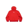 Balenciaga x Under Armour vetoketjullinen huppari ”Red White” 803264TRVB86540