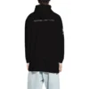 Balenciaga x WFP -huppari, medium-mitoitus, ”Black” 600583TMVL11070