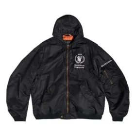 Balenciaga x WFP kevyt huppupommi ”Black” 752178TLO251000