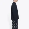 Balenciaga x WFP pitkähihainen T-paita, medium-mitoitus ”Black” 612967THV841000