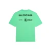 Balenciaga x WFP T-paidat, medium-mitoitus ”Green” 612966THV844162