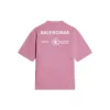 Balenciaga x WFP T-paidat, medium-mitoitus ”Pink” 612966THV845621