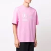 Balenciaga x WFP T-paidat, medium-mitoitus ”Pink” 612966THV845621