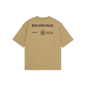 Balenciaga x WFP T-paita, keskileveä istuvuus, ”Khaki” 612966THV849605 Balenciaga x WFP T-paita, keskileveä istuvuus, ”Khaki” 612966THV849605