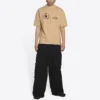 Balenciaga x WFP T-paita, keskileveä istuvuus, ”Khaki” 612966THV849605